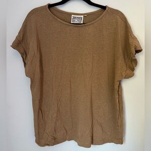 Jungmaven Women's Short Sleeve Tan Tee